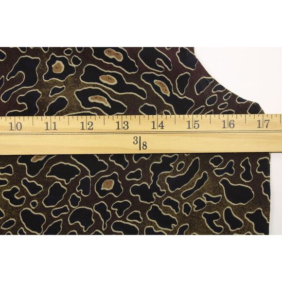 Tory Burch Women's Tanya Abstract Leopard Print Silk Sleeveless Tie Back Top 4 - Picture 5 of 10